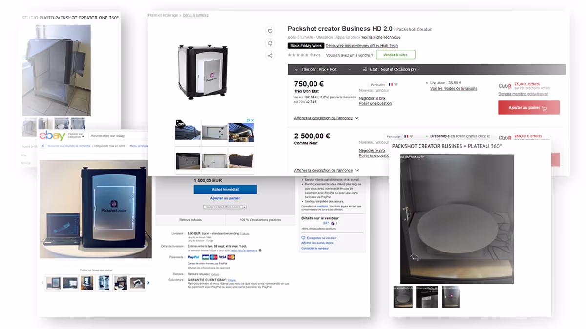 Faut-il acheter son studio photo packshot d’occasion ?