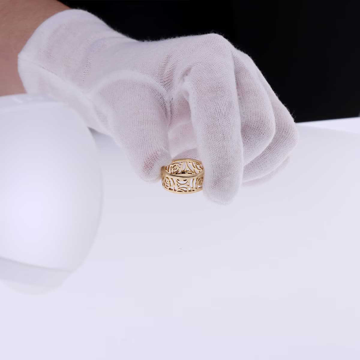 Focus stacking pour une photo nette de bague