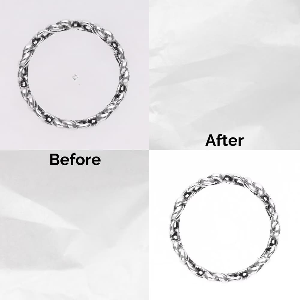 Comment obtenir un fond blanc parfait sans détourage du produit ?