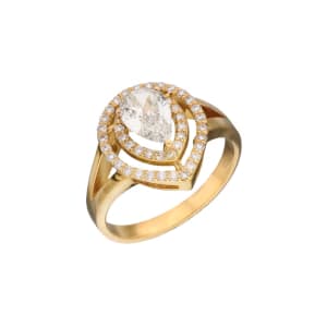 Packshot bague or