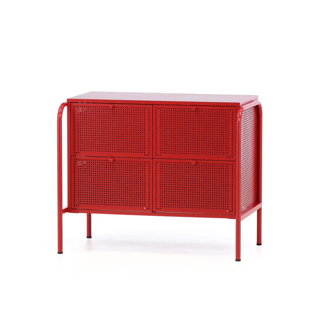 Packshot meuble rouge
