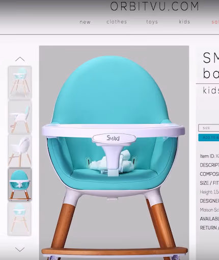 photographie packshot sur un site e-commerce
